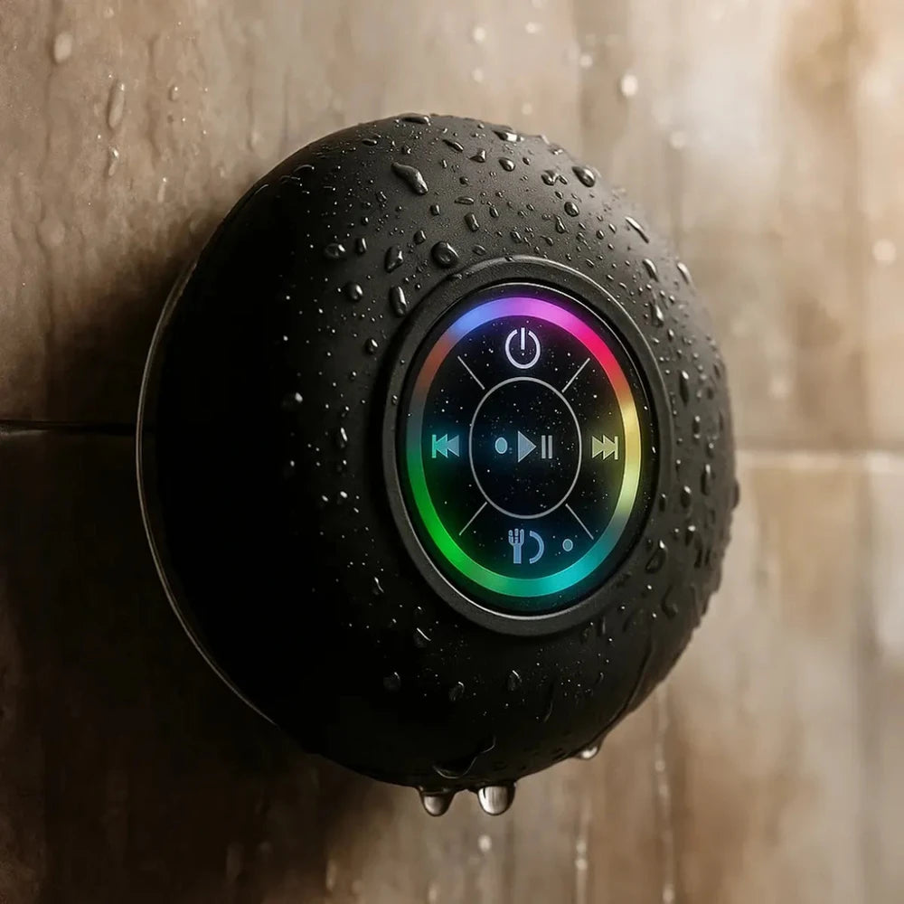 Compacto, portátil y de sonido claro de 360 grados