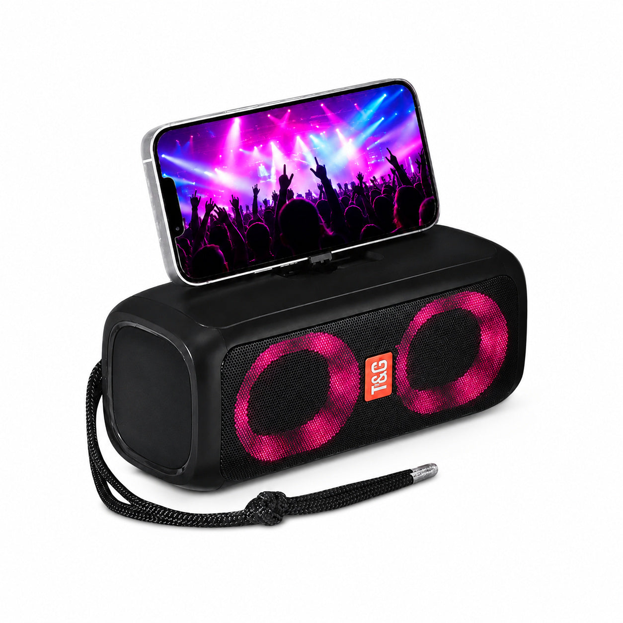 Portabilidad y calidad de sonido con el Parlante T&G TG-333 Portable. Compacto, potente y listo para viajes, oficina o reuniones informales.